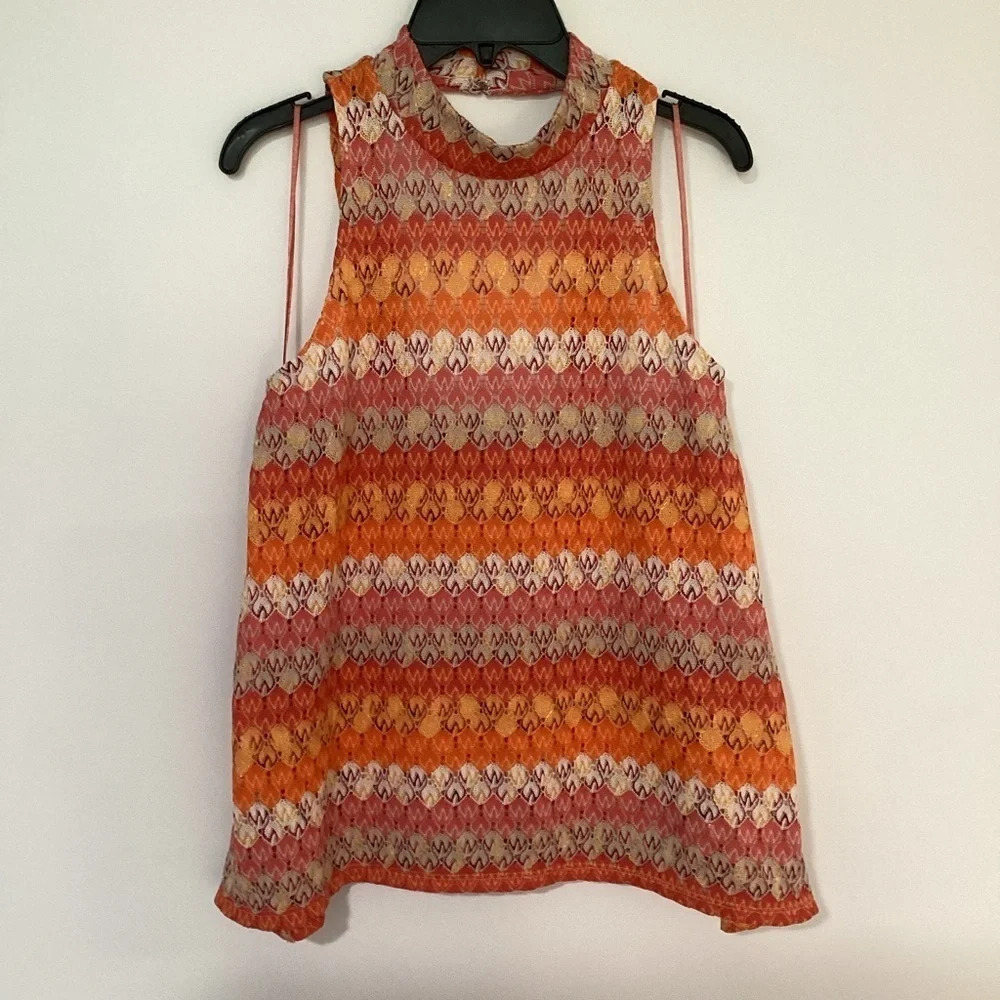 Guess Los Angeles Lace Halter Top